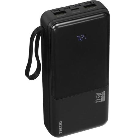 Внешний аккумулятор (Power Bank) TECNO Pocket L201Q,  20000мAч,  черный