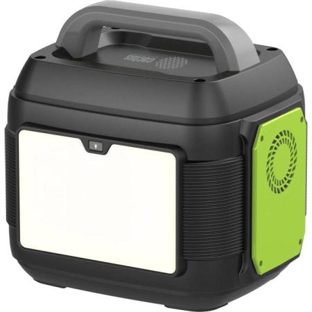 Электростанция портативная Cactus CS-PCS576 160000mAh 5A QC3.0 2xUSB черный