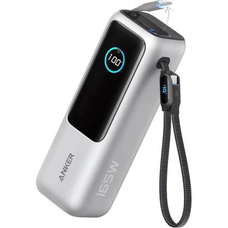 Внешний аккумулятор (Power Bank) ANKER A1695H41,  25000мAч,  серый