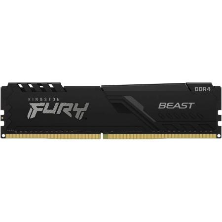 Оперативная память Kingston Fury Beast Black KF432C16BB1/16WP DDR4 -  1x 16ГБ 3200МГц, DIMM,  Ret