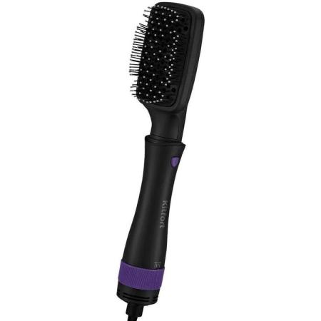 Фен-щетка KitFort КТ-3236-1, 1000Вт, фиолетовый и черный