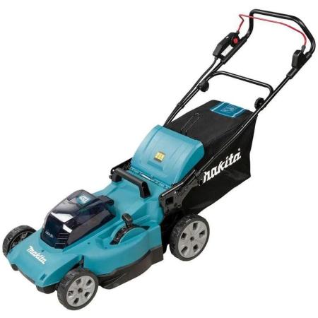 Газонокосилка аккумуляторная Makita DLM480Z,  48см, несамоходная,  без АКБ, без ЗУ