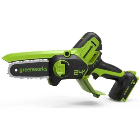 Цепная пила GREENWORKS G24MCS10,  24В,  2Ач,  с одним аккумулятором [2008207ua]
