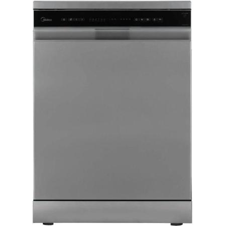 Посудомоечная машина Midea MFD60S050S,  полноразмерная, напольная, 59.8см, загрузка 12 комплектов, серая