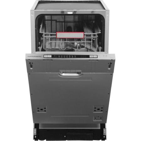 Встраиваемая посудомоечная машина KUPPERSBERG GSM 4572,  узкая, ширина 45см, полновстраиваемая, загрузка 9 комплектов
