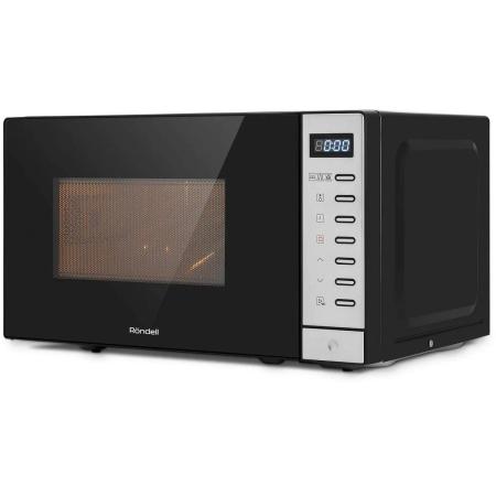 Микроволновая печь Rondell RDE-MW203, 700Вт, 20л, черный /серебристый
