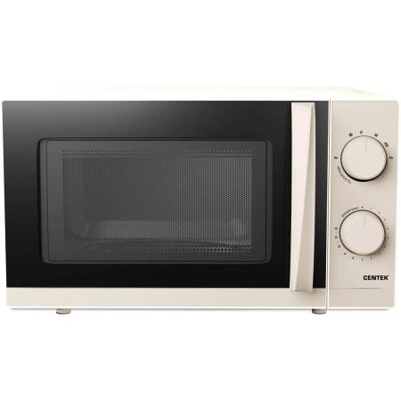 Микроволновая печь CENTEK CT-1571, 700Вт, 20л, бежевый