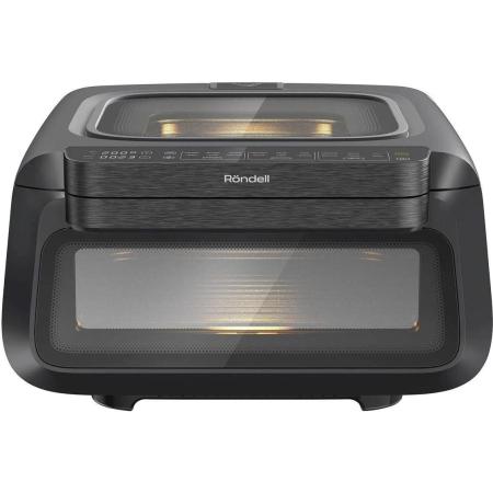 Аэрогриль Rondell RDE-AF111,  черный/серебристый