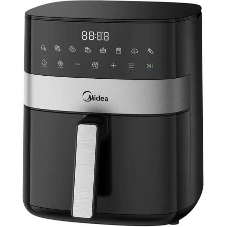 Аэрогриль Midea MAF-CN65E(WB),  черный/серебристый
