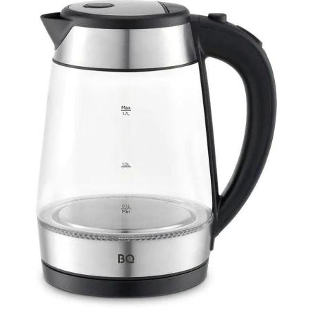 Чайник электрический BQ KT1738G, 1.7л, стекло/пластик