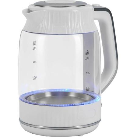 Чайник электрический Vitek VT-WK1059, 1.7л, стекло/пластик
