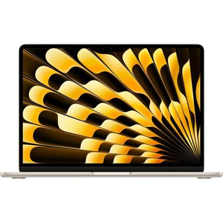 Ноутбук Apple MacBook Air A3240, 13.6", 2025, Retina, Apple M4 10 core 4ГГц, 10-ядерный, 24ГБ 512ГБ SSD,  macOS, сияющая звезда [mc6a4hn/a]