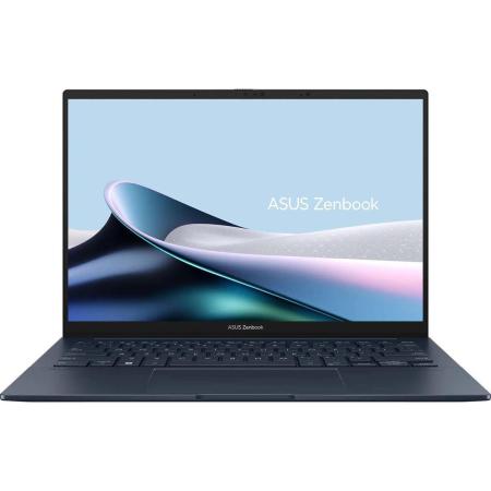 Ноутбук ASUS Zenbook 14 UX3405CA-ST1336, 14", OLED, Intel Core Ultra 7 255H 2ГГц, 16-ядерный, 16ГБ LPDDR5x, 1ТБ SSD,  Intel Arc  140T, без операционной системы, синий [90nb14w1-m01z50]