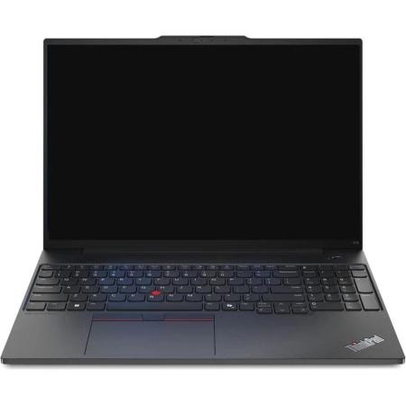 Ноутбук Lenovo ThinkPad E16 G2, 16", IPS, AMD Ryzen 7 7735HS 3.2ГГц, 8-ядерный, 16ГБ DDR5, 512ГБ SSD,  AMD Radeon  680M, без операционной системы, черный [21m5s0jg00]
