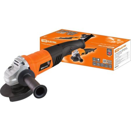 TDM ELECTRIC Болгарка (УШМ) "Рубин", 1200 Вт, диск 125 мм, 11000 об/мин SQ1080-0106