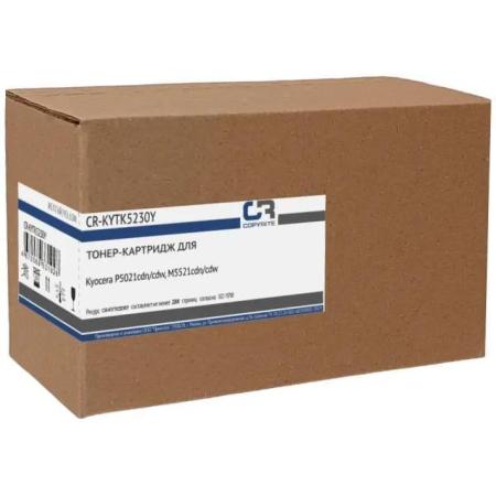 Картридж COPYRITE CR-KYTK5230Y, TK-5230Y, желтый / CR-KYTK5230Y
