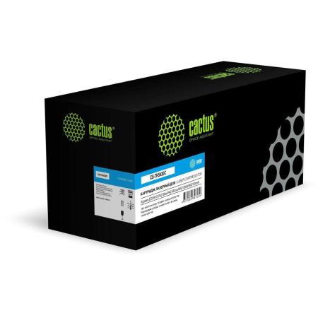 Картридж Cactus CS-TK5430C, TK-5430C, голубой / CS-TK5430C