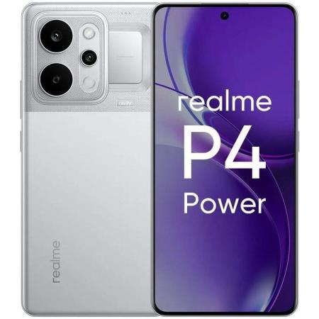 6.8" Смартфон REALME P4 Power 8/256Gb,  NFC,  AMOLED,  144Гц,  10001мAч,  серебристый