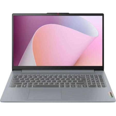 Ноутбук Lenovo IdeaPad Slim 3 15AMN8 Ryzen 3 30 8Gb SSD256Gb AMD Radeon 610M 15.6" IPS FHD (1920x1080) без ОС grey WiFi BT Cam (82XQ01CCPS)