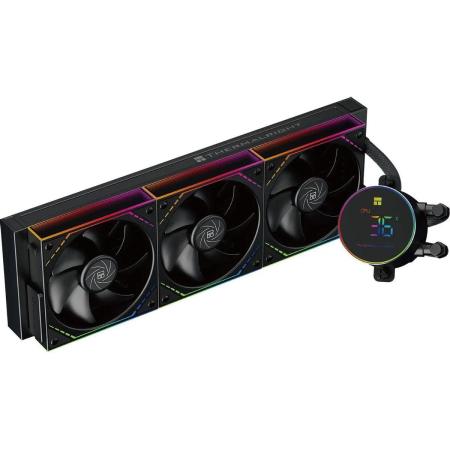Система водяного охлаждения Thermalright Frozen Magic 360 Digital V2,  LCD, 4-pin,  ARGB,  120мм,  черный,  retail [f-magic-360-digital-bl-argb-v2]