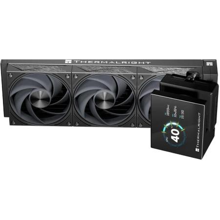 Система водяного охлаждения Thermalright Stream Vision 360,  LCD, 4-pin,  нет подсветки,  120мм,  черный,  retail [s-vision-360-bl]