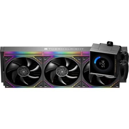 Система водяного охлаждения Thermalright Peerless Vision 360,  LCD, 4-pin,  ARGB,  120мм,  черный,  retail [p-vision-360-bl-argb]