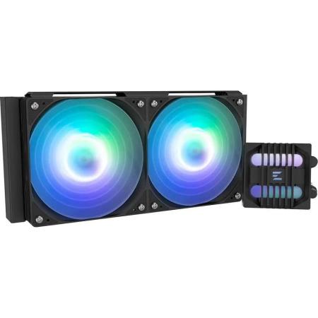 Система водяного охлаждения Zalman Alpha2 SE A24,  4-pin,  ARGB,  120мм,  черный,  retail [alpha2 se a24 black]