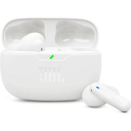 Наушники JBL Wave Beam 2, Bluetooth, внутриканальные, белый [jblwbeam2wht]