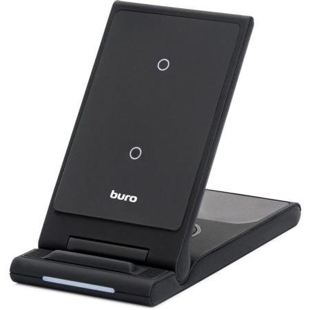 Беспроводное зарядное устройство Buro CWC-QC5,  USB-C, 15Вт, 3A, черный [cwc-qc5a15bk]