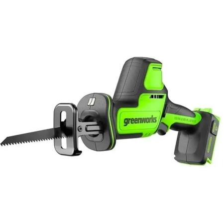 Сабельная пила GREENWORKS GPT-CRS-25,  аккумуляторная, без аккумуляторашт, без ЗУ [1200507]
