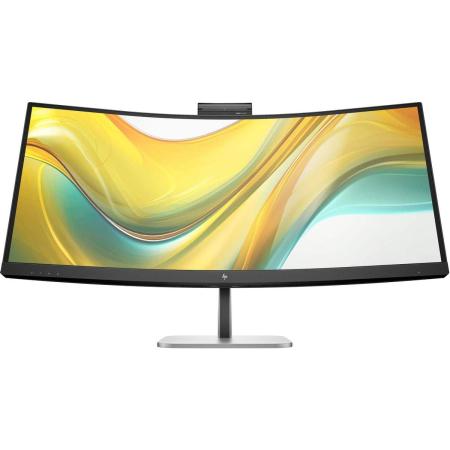 34" Монитор HP Series 5 Pro 534pm,  3440x1440,  VA,  100Гц,  1хHDMI,  1хDP,  изогнутый, черный и серебристый/черный [9e0z2ut]