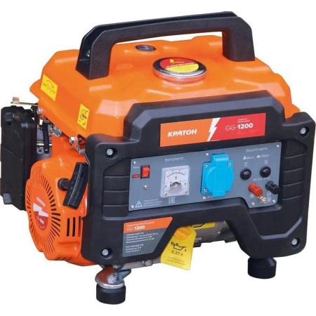Бензиновый генератор КРАТОН GG-1200, 220/12 В, 1.2кВт [3 08 01 041]