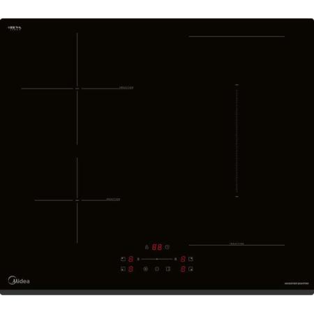 Индукционная варочная поверхность Midea MIH65783F, конфорок: 4 шт.,  стеклокерамика,  независимая, черный