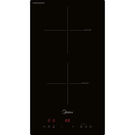 Индукционная варочная поверхность Midea MIH32103, конфорок: 2 шт.,  стеклокерамика,  независимая, черный