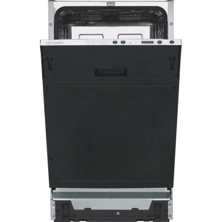 Встраиваемая посудомоечная машина Indesit DIS C120,  узкая, ширина 44.8см, полновстраиваемая, загрузка 9 комплектов, нержавеющая сталь