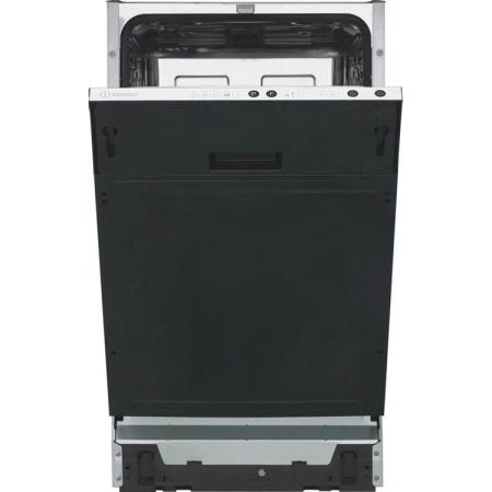 Встраиваемая посудомоечная машина Indesit DIS 1C29,  узкая, ширина 44.8см, полновстраиваемая, загрузка 9 комплектов, серебристый