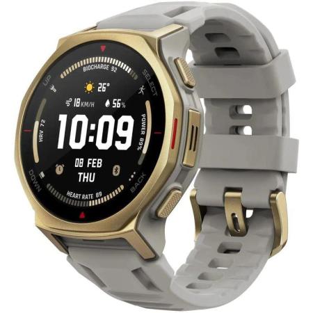 Смарт-часы AMAZFIT T-rex 3 Pro A2549,  44мм,  1.32",  белый/золотистый