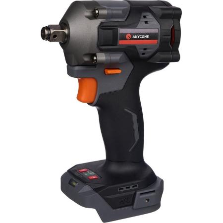 Anycons Бесщеточный ударный гайковерт AC-SD-380, 380Нм, 21В, без акб, AC-SD3800