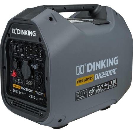 Dinking Генератор бензиновый инверторный DK2500iC (2.5кВт, 230В/50Гц, DK164F/P-2, бак 4л.) ГЕН034