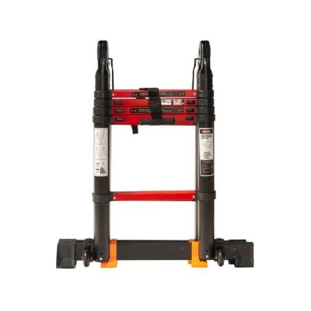WORKY Лестница стремянка телескопическая BLACK 2,5м/5м, 8 ступеней ARD260079