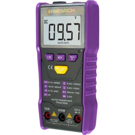 Ermenrich Цифровой мультиметр (Эрменрих) Zing TC20, фиолетовый 83844