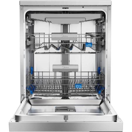 Midea MFD60S460SI,  полноразмерная, серебристая