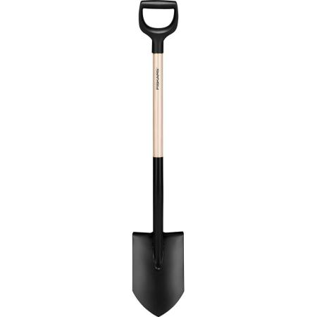 Fiskars Лопата штыковая с деревянной ручкой Solid 1066721