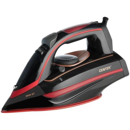 Утюг CENTEK CT-2311,  с паровым ударом,  3000Вт,  красный