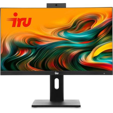 Моноблок IRU Tactio 23IP 23.8" Full HD i5 12400 (2.5) 16Gb SSD512Gb UHDG 730 Windows 11 Pro 64 WiFi BT 120W Cam черный 1920x1080 (RUS)