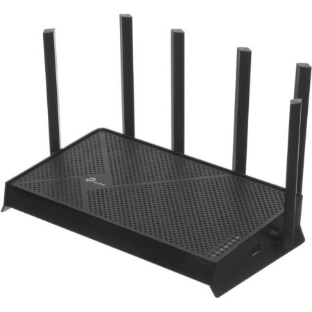 Wi-Fi роутер TP-LINK Archer BE400,  Wi-Fi 7,  BE6500,  2.4/5ГГц, 4 LAN,  черный