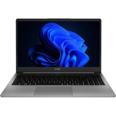 Ноутбук TECNO MegaBook K15SDA, 15.6", IPS, AMD Ryzen 5 7430U 2.3ГГц, 6-ядерный, 8ГБ 512ГБ SSD,  AMD Radeon Graphics, Windows 11 Home,  серый [71005000619]