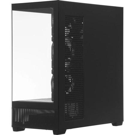 Корпус Accord ACC-ZA11B AR черный без БП ATX 1xUSB2.0 2xUSB3.0 audio bott PSU