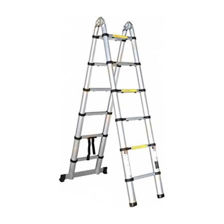STARTUL Лестница телескопическая алюминиевая 500 см 16,95 кг ST9733-050
