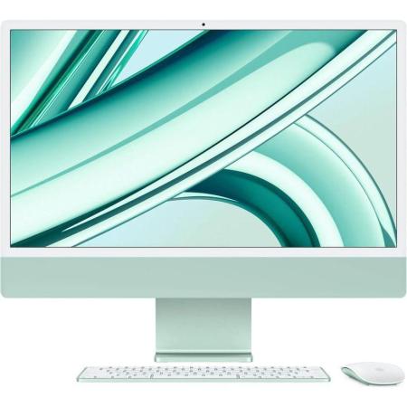 Моноблок Apple iMac A2873 24" 4.5K M3 8 core (4) 8Gb SSD256Gb 10 core GPU macOS WiFi BT 143W клавиатура мышь Cam зеленый 4480x2520